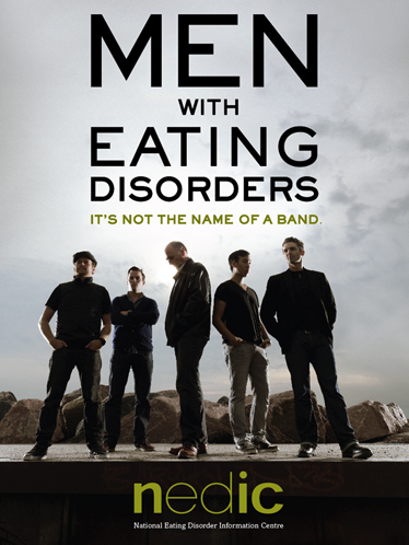 poster: Men with eating disorders
